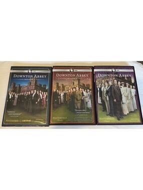 Downton Abbey Seasons 1-3 DVD's - Original UK Edition Masterpiece Classic PBS